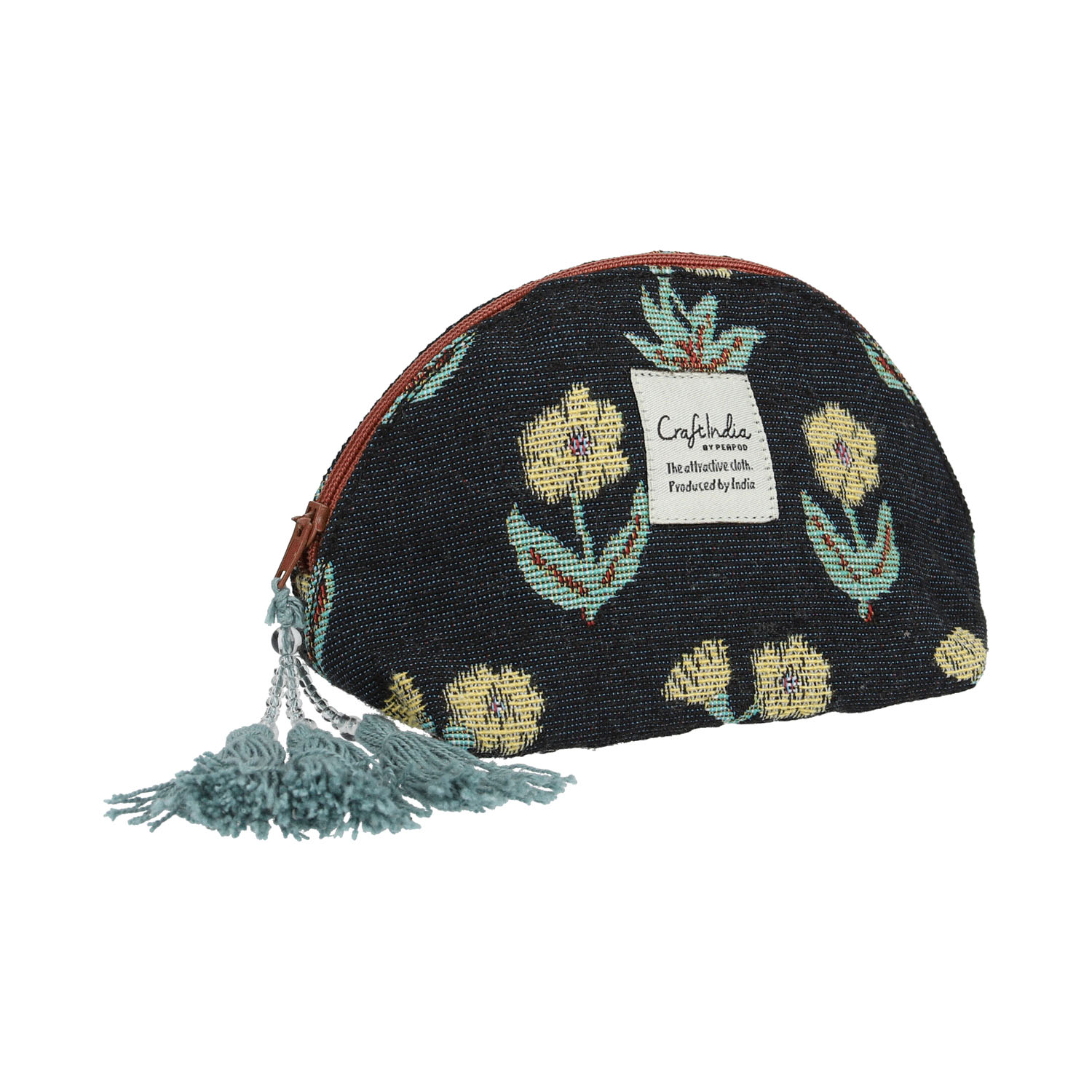 Craft india ジャガード ミニポーチ - 画像6