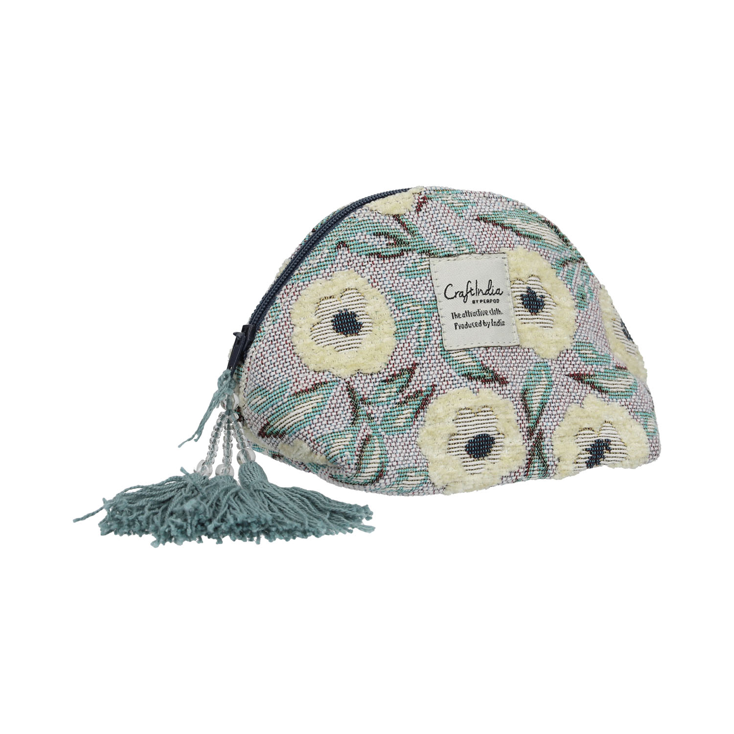 Craft india ジャガード ミニポーチ - 画像7