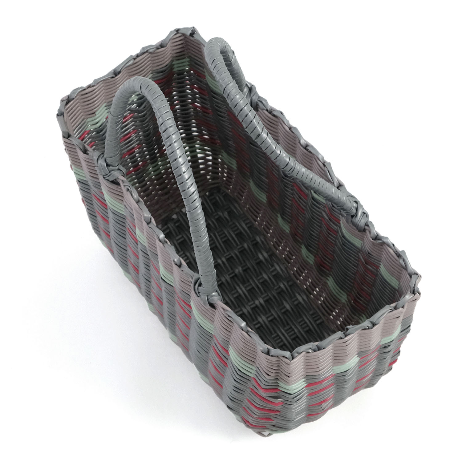 色の組み合わせが楽しいレジャーにぴったりなパーチャスバッグ - 画像6