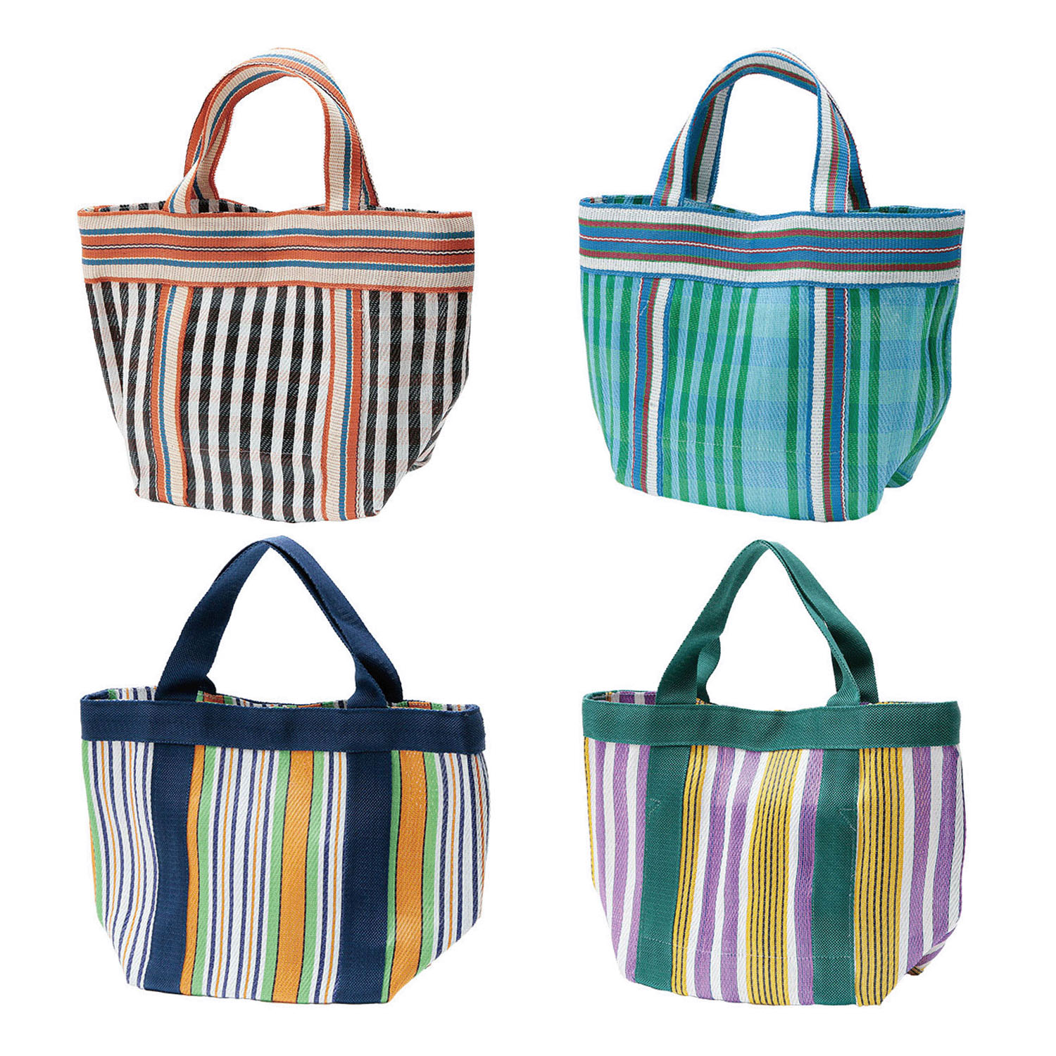 【在庫限り】リサイクルPPマチ付きバッグ