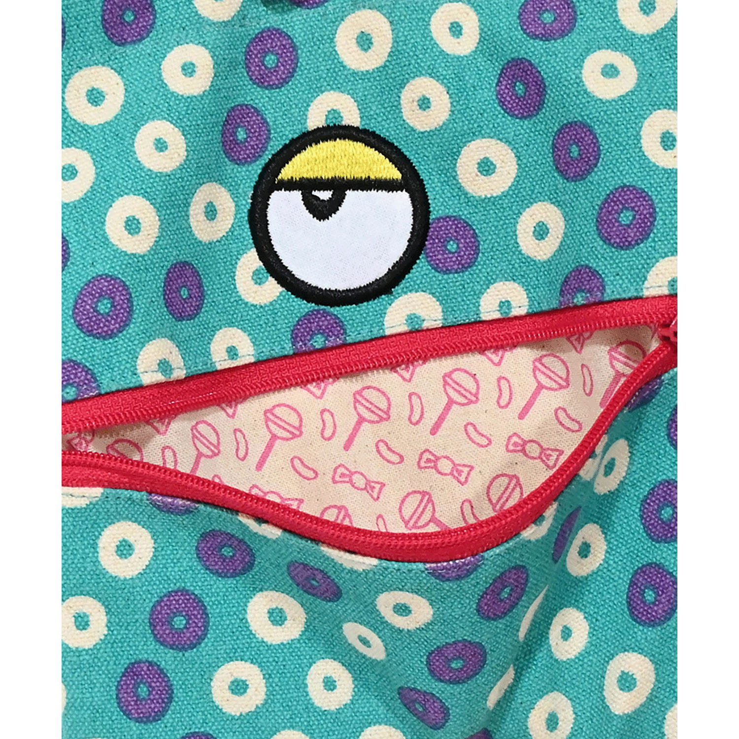ジッパー巾着ポーチ キャンディモンスター - 画像7