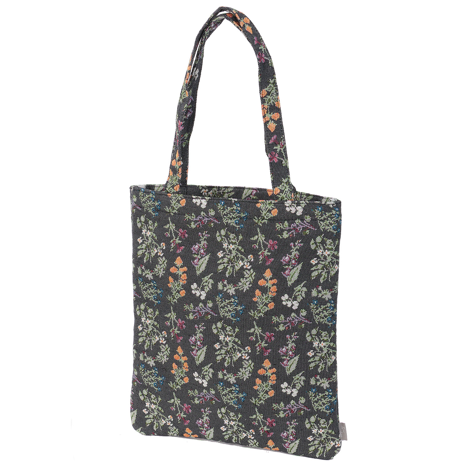 ジャガード マチなしトートバッグ - 画像2