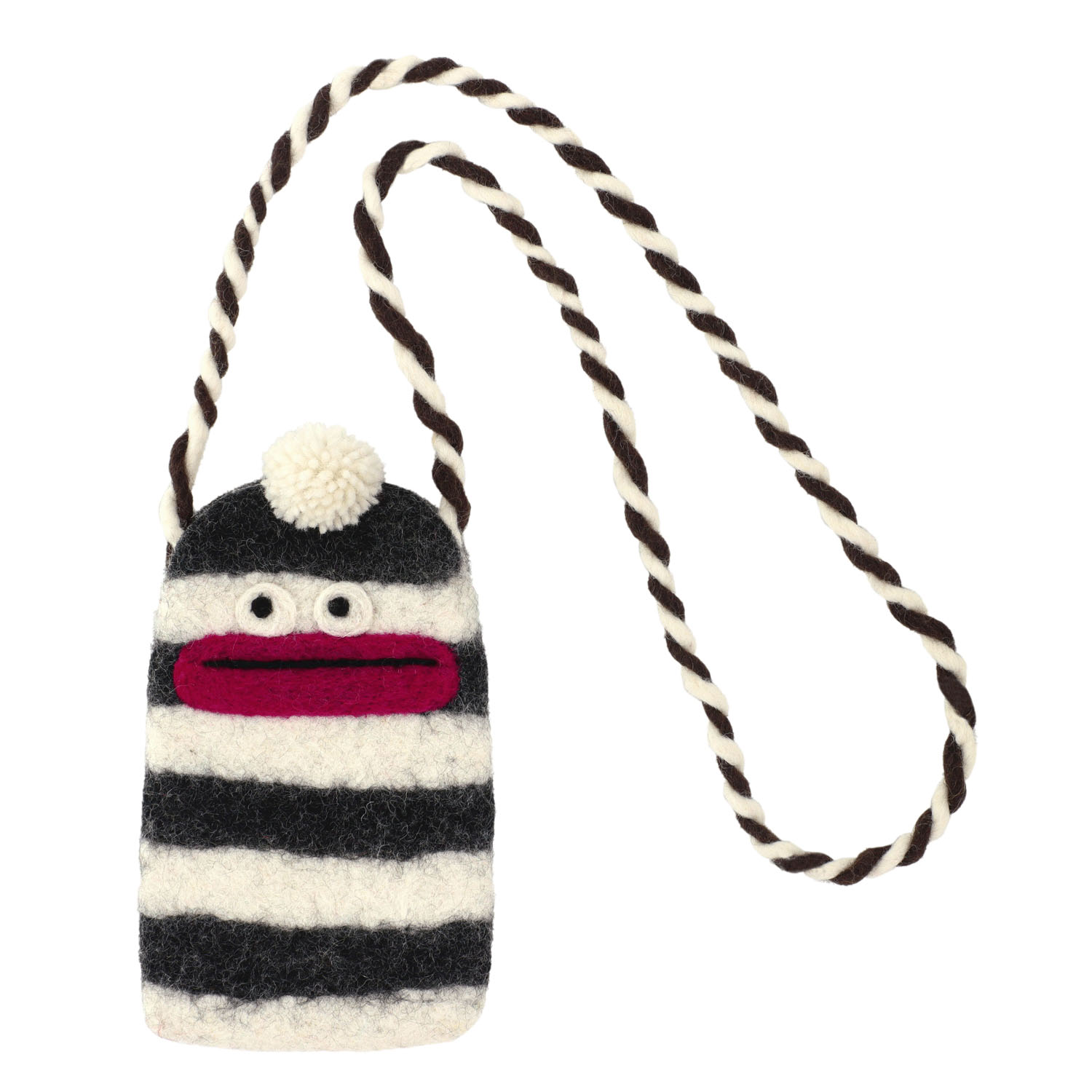 【メーカー終了】ネパールフェルト ポシェット ビビモン