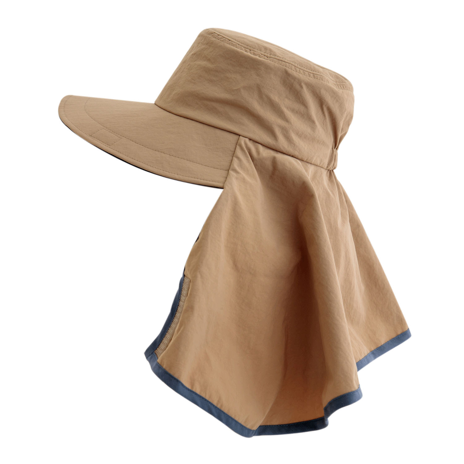 ヴェールナ 撥水タレつば広ハット - 画像7