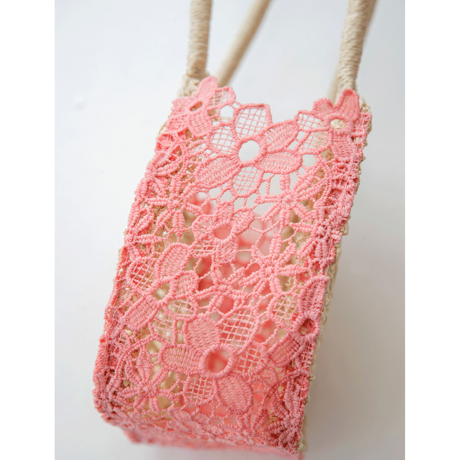 ロンフローラ トートバッグ 丸レース - 画像10