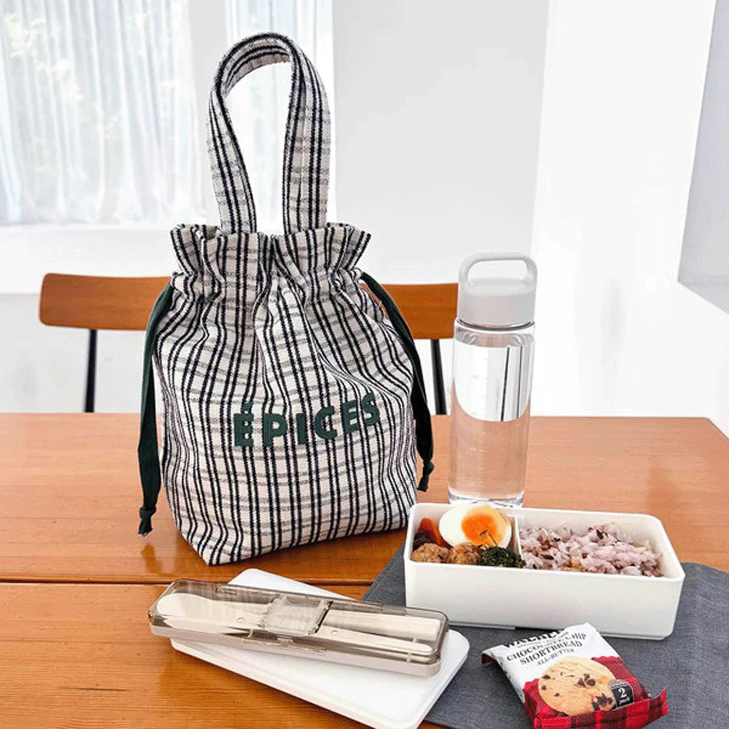 フレンチエピスリークール巾着トート - 画像3