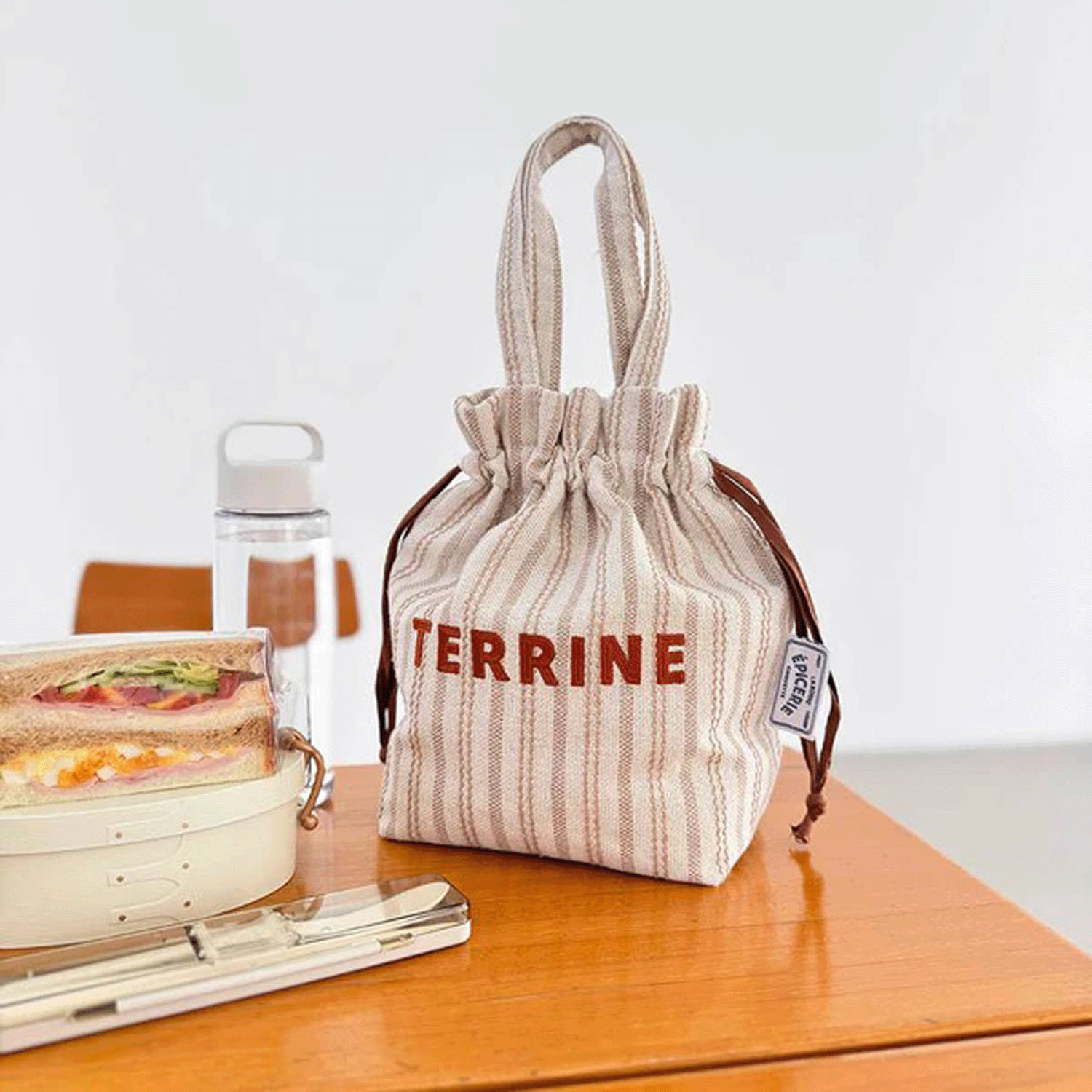 フレンチエピスリークール巾着トート - 画像6