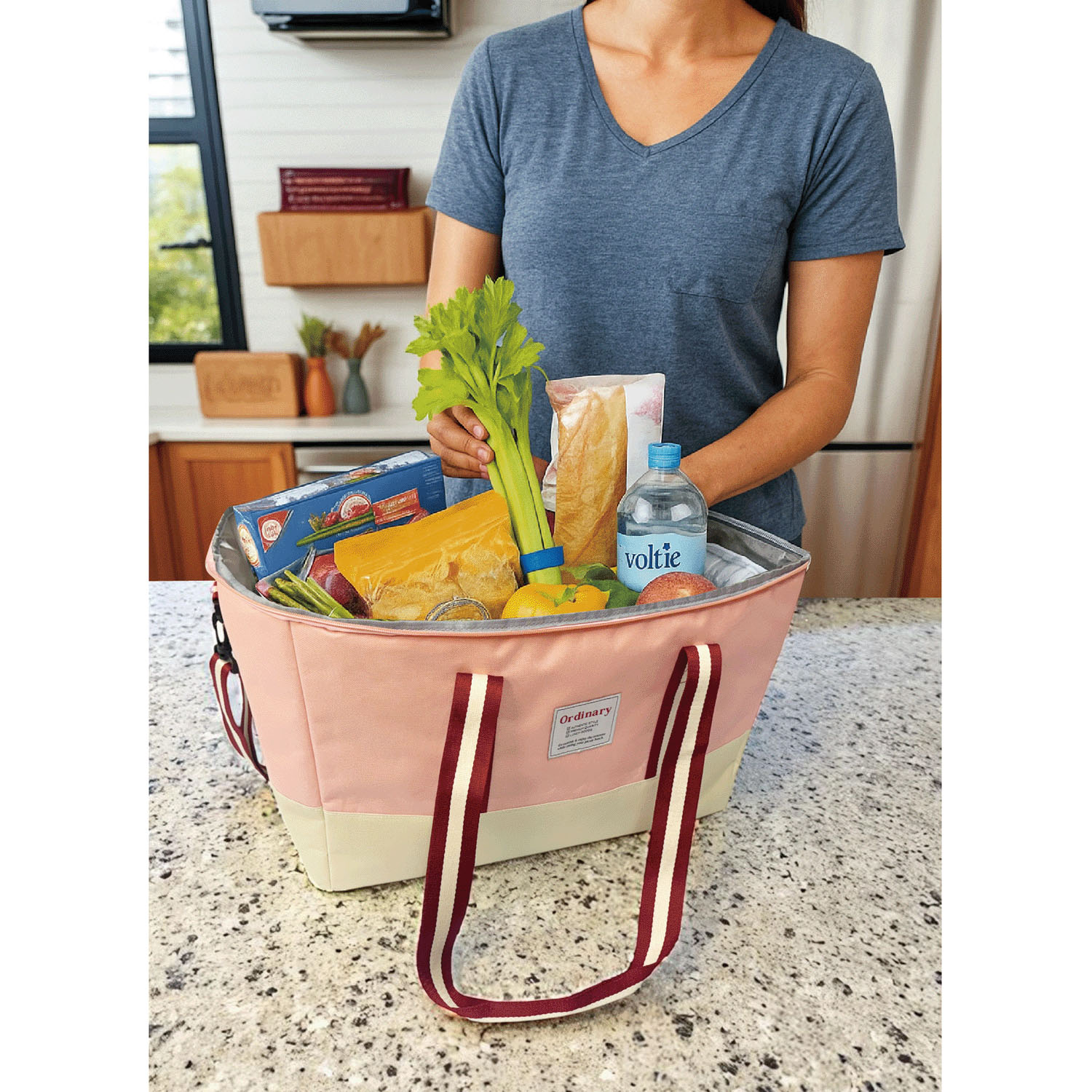 レジ丸クーラーバッグ - 画像4