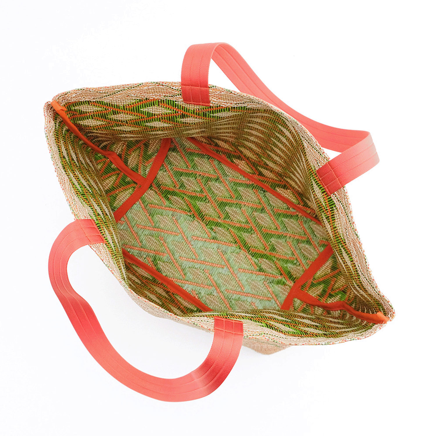 レジャーのお供にぴったりの 色鮮やかなトートバッグS - 画像6