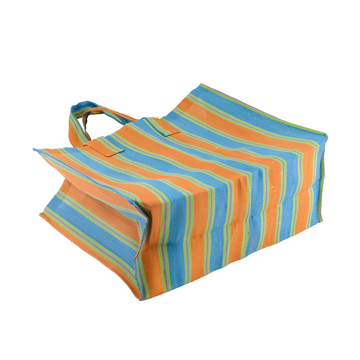 アウトドアシーンにもおすすめ サニーストライプのトートバッグS - 画像5