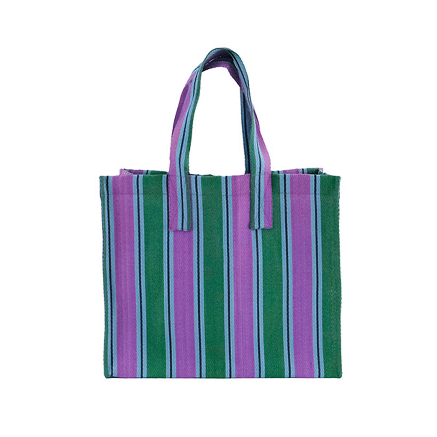 アウトドアシーンにもおすすめ サニーストライプのトートバッグS - 画像8
