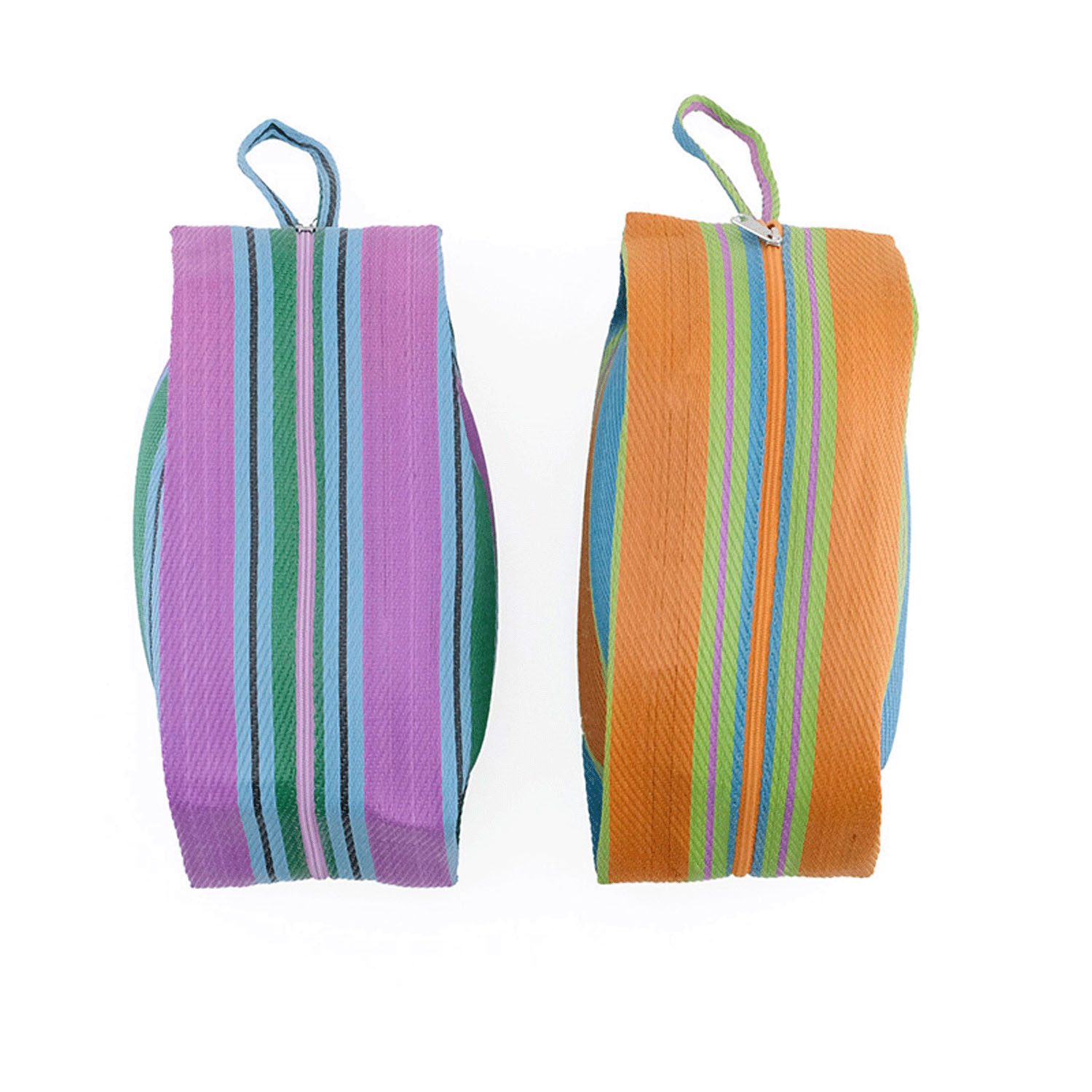 アウトドアシーンにもおすすめ サニーストライプのポーチ - 画像2