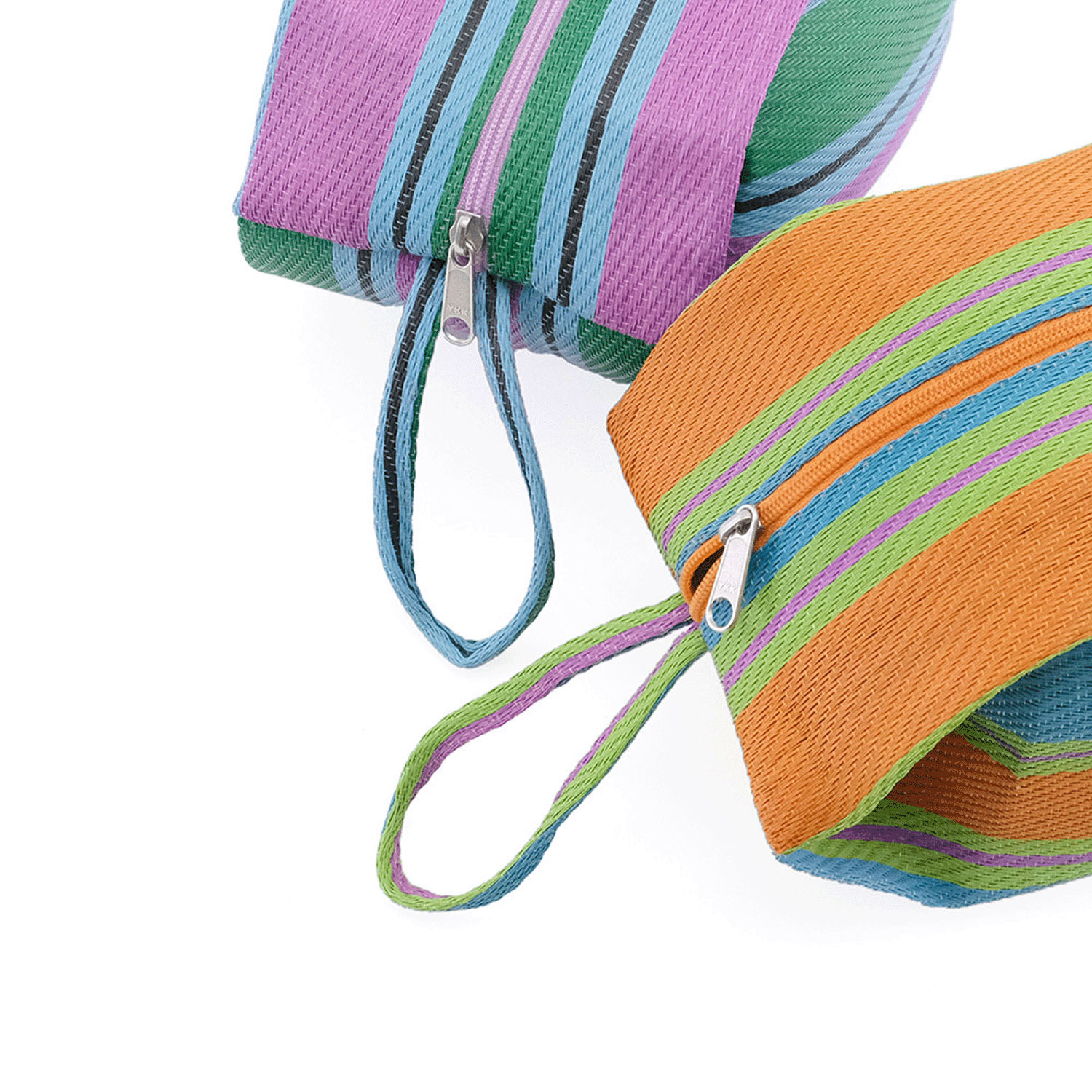 アウトドアシーンにもおすすめ サニーストライプのポーチ - 画像5