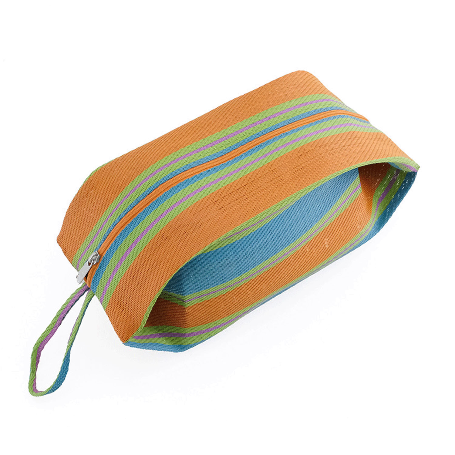 アウトドアシーンにもおすすめ サニーストライプのポーチ - 画像6