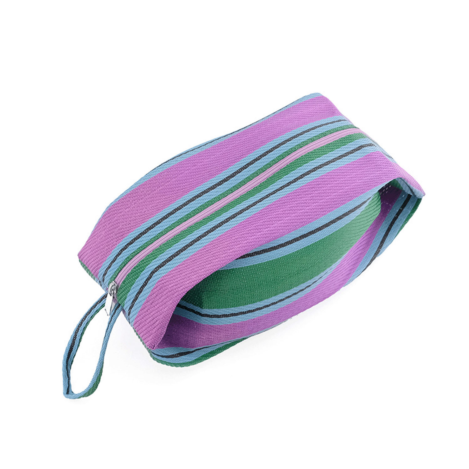 アウトドアシーンにもおすすめ サニーストライプのポーチ - 画像9