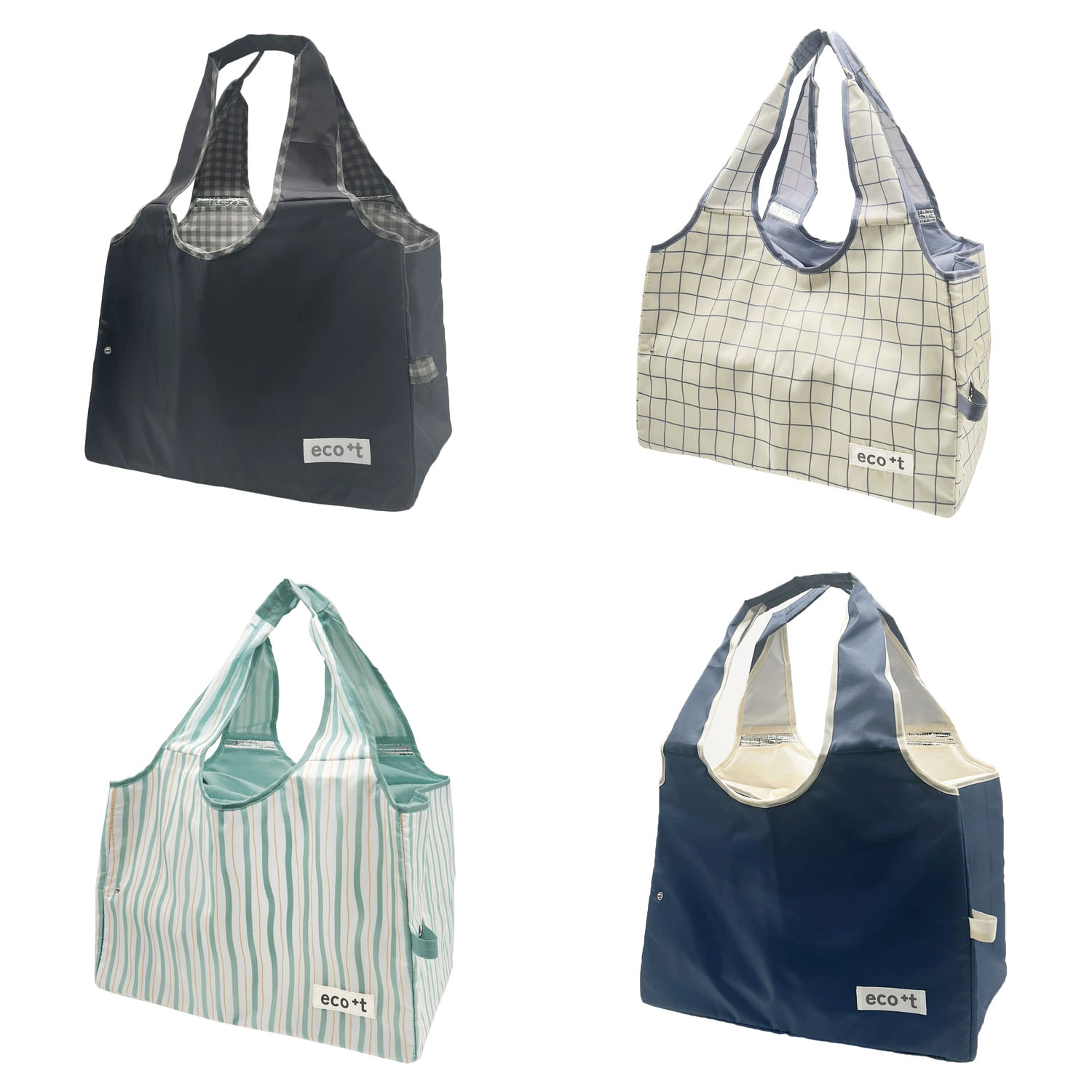 ecott  コンパクトショッピングバッグ