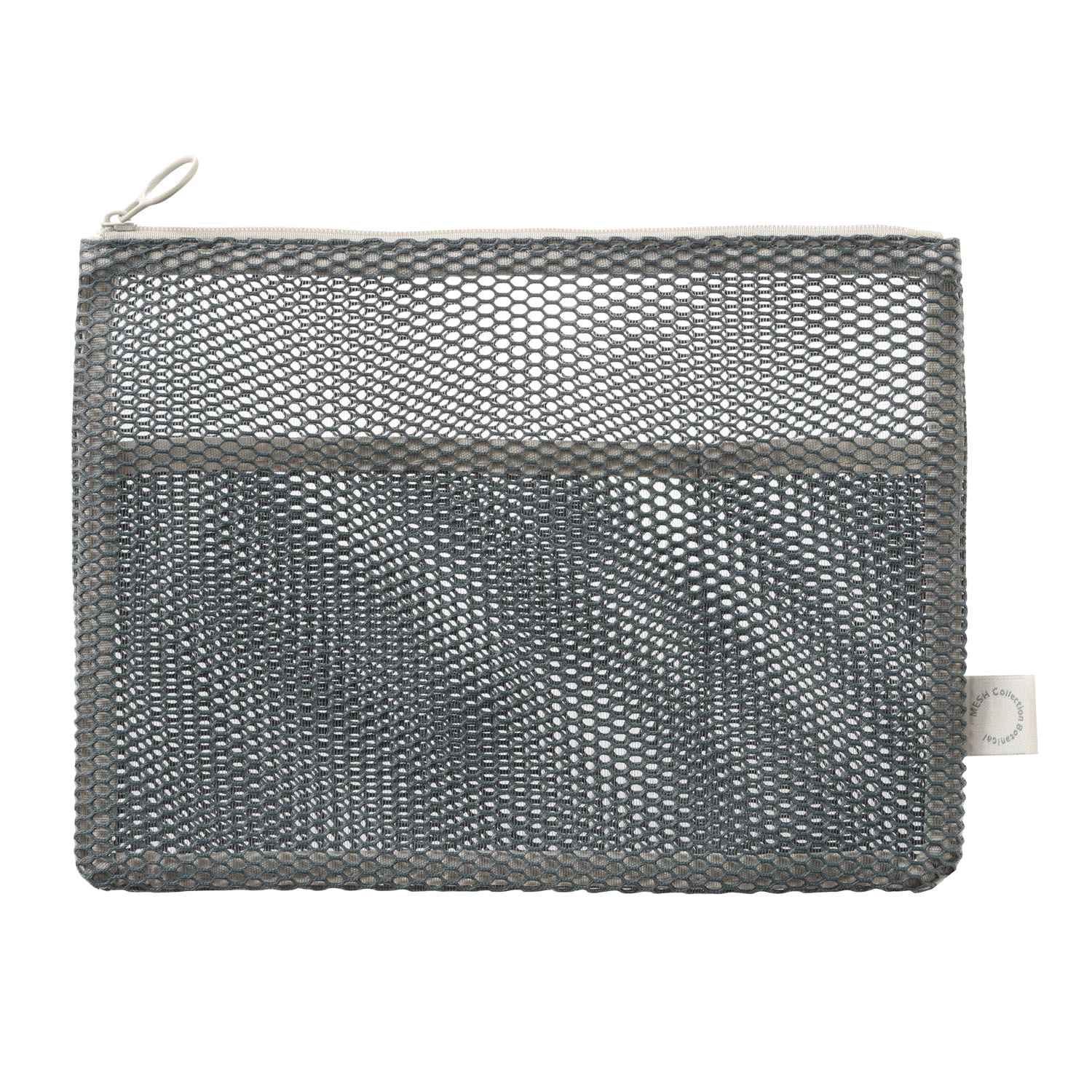 メッシュ フラットポーチ A5サイズ