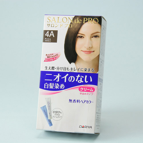 無香料ヘアカラー サロンドプロ 4A アッシュブラウン
