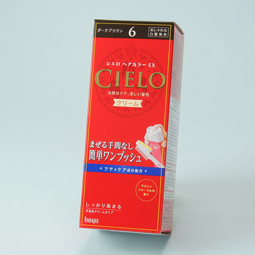 シエロ ヘアカラーEXクリーム6 ダークブラウン