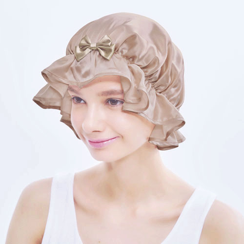 【予約可能品】シルクシャイニーナイトキャップ - 画像4