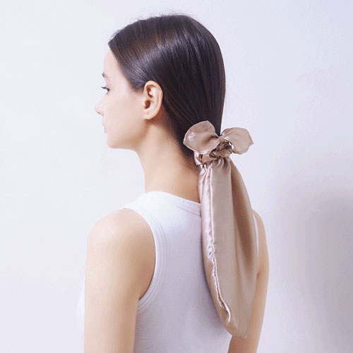 【予約可能品】シルクシャイニーポニーキャップ - 画像3