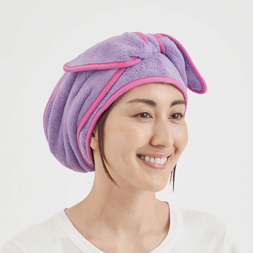 【予約可能品】BEAULy クイックドライヘアターバン パープル - 画像18