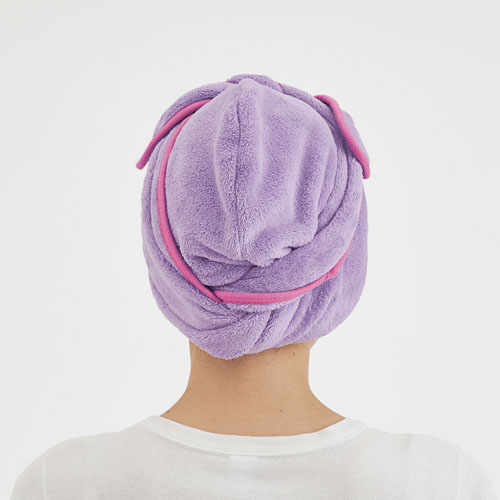【予約可能品】BEAULy クイックドライヘアターバン パープル - 画像19