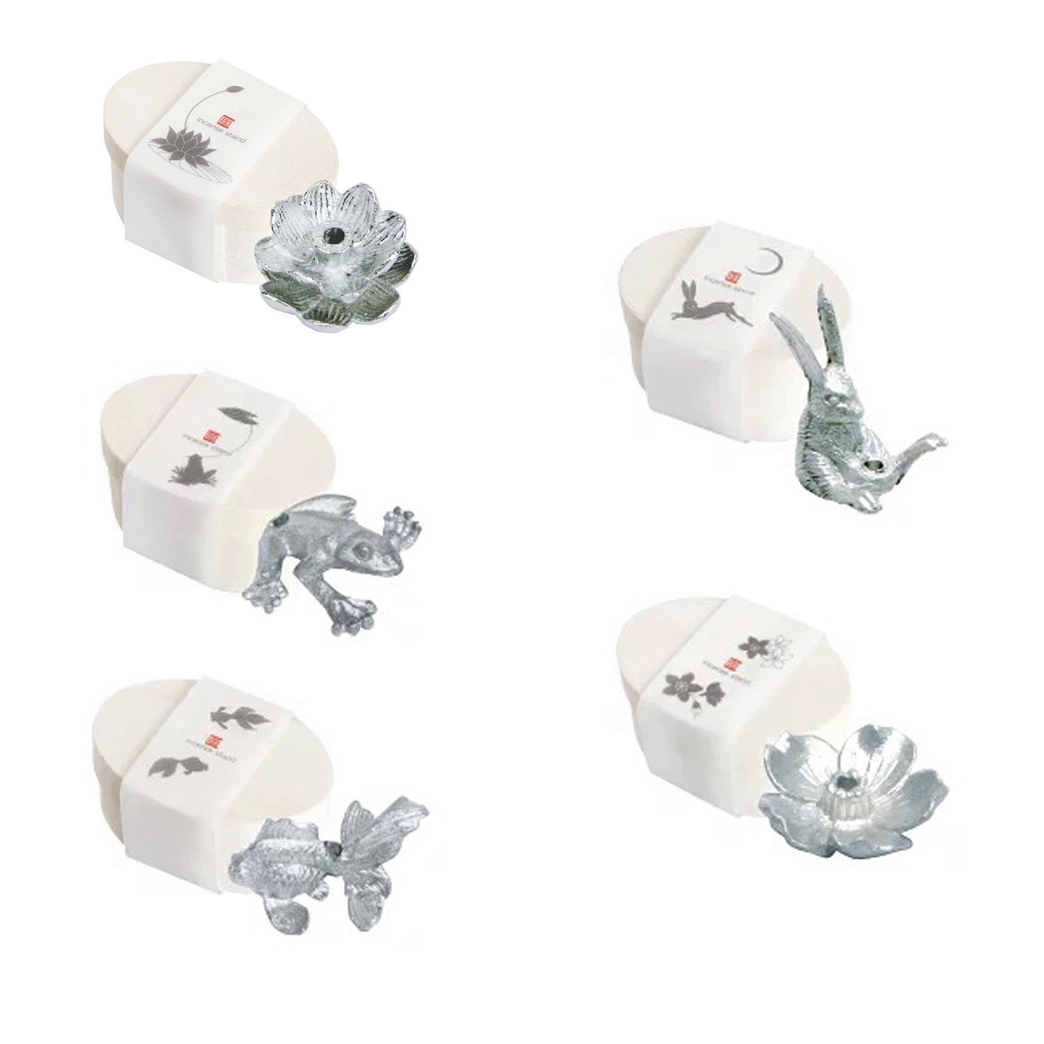 錫（すず）香立て - 画像1