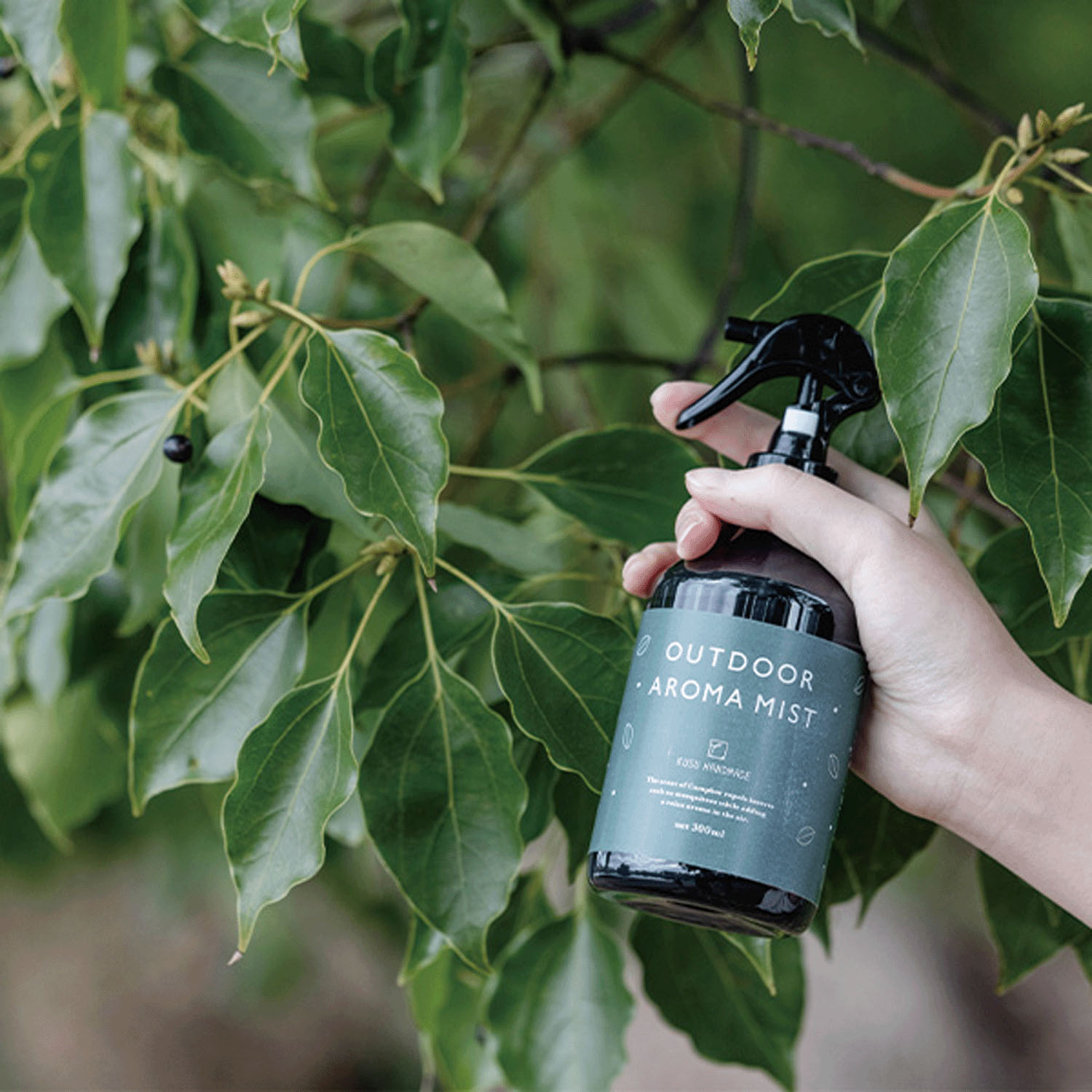 KUSU HANDMADE くすのきアウトドアアロマミスト - 画像2