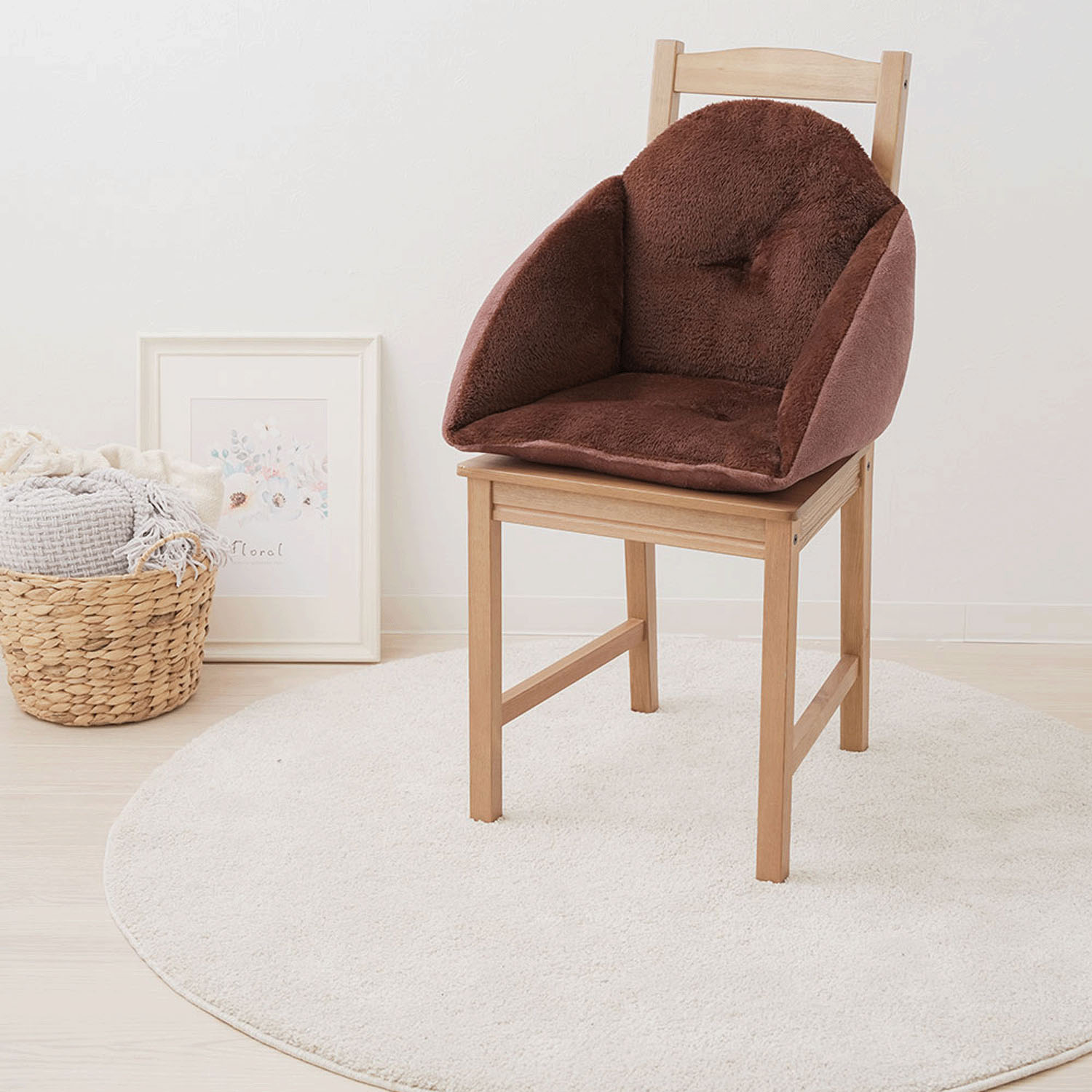 あったかふわふわ腰ボアクッション - 画像5