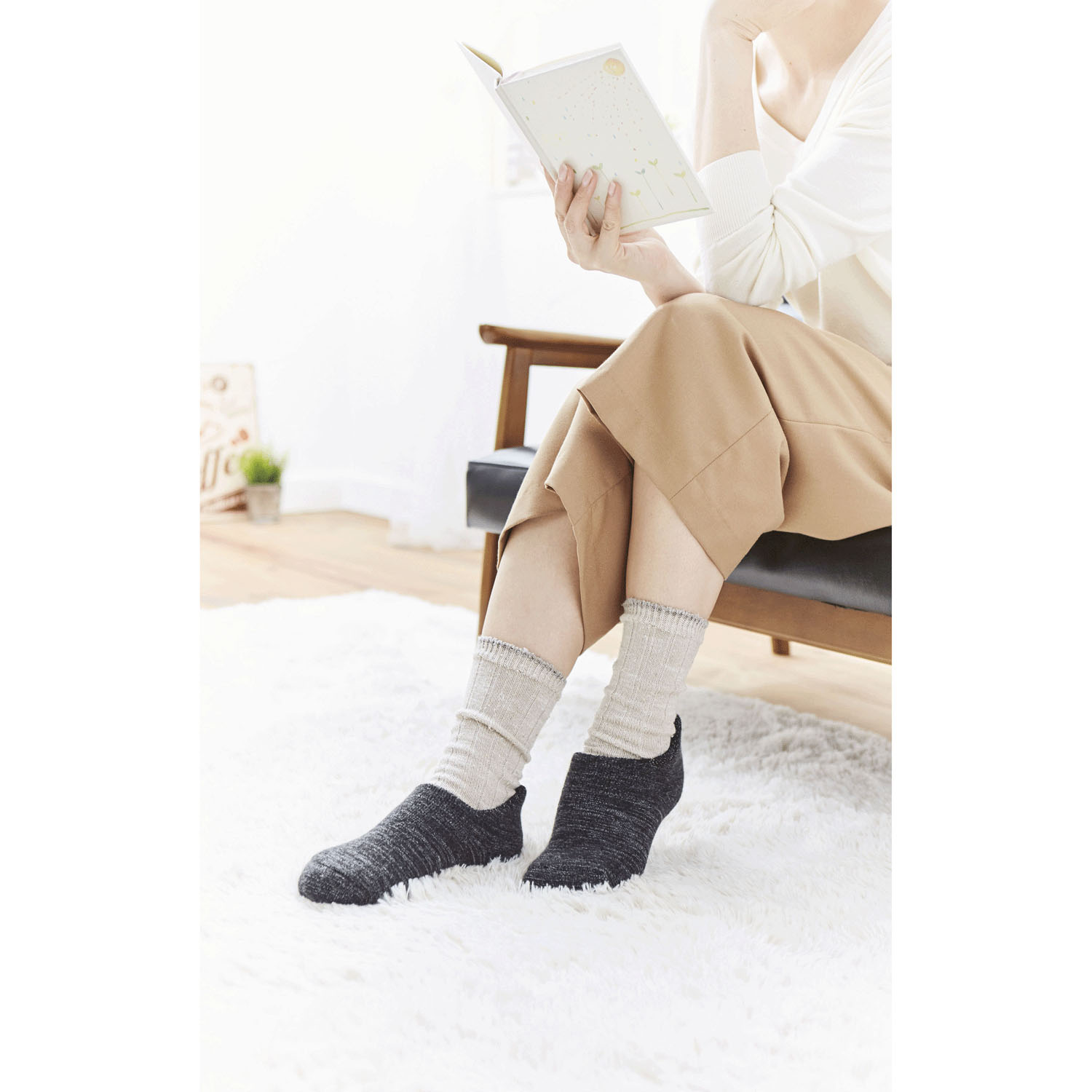 備長炭ホームソックス - 画像12