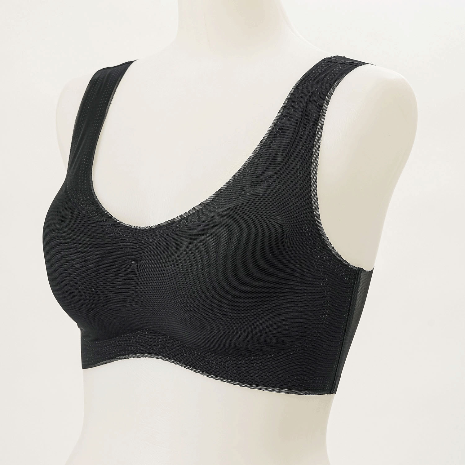 エアースルーブラ ブラック LL～3L（エトワール海渡 限定サイズ） - 画像2