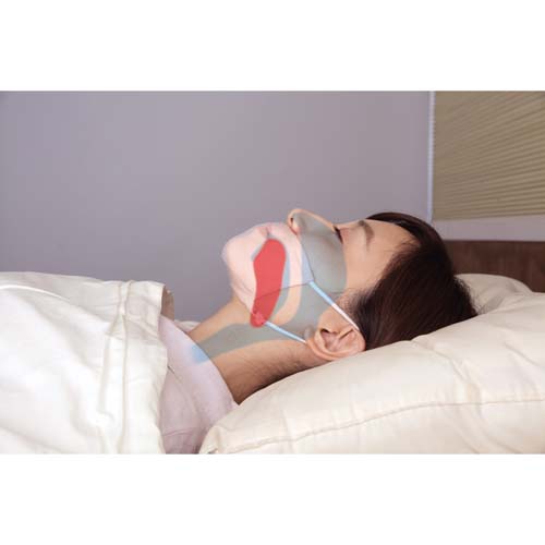 【予約可能品】快眠鼻呼吸マスク ホワイト - 画像2