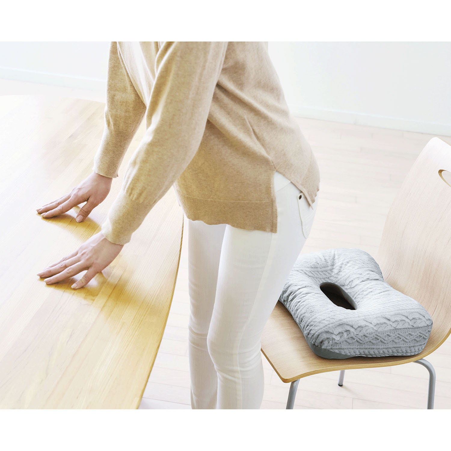 姿勢スクエアクッション - 画像5