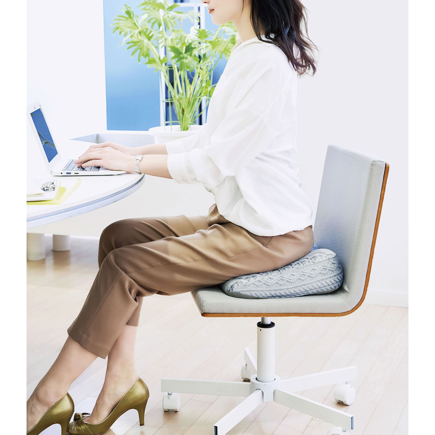 姿勢スクエアクッション - 画像6