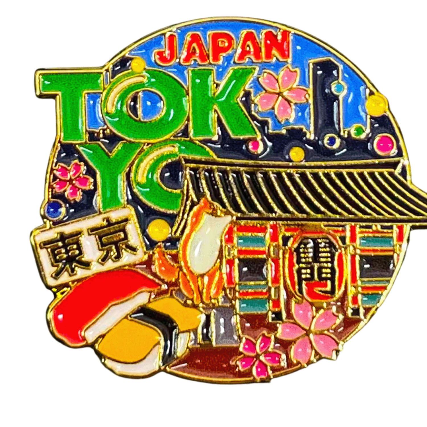 和モチーフピンズ 5個セット - 画像6