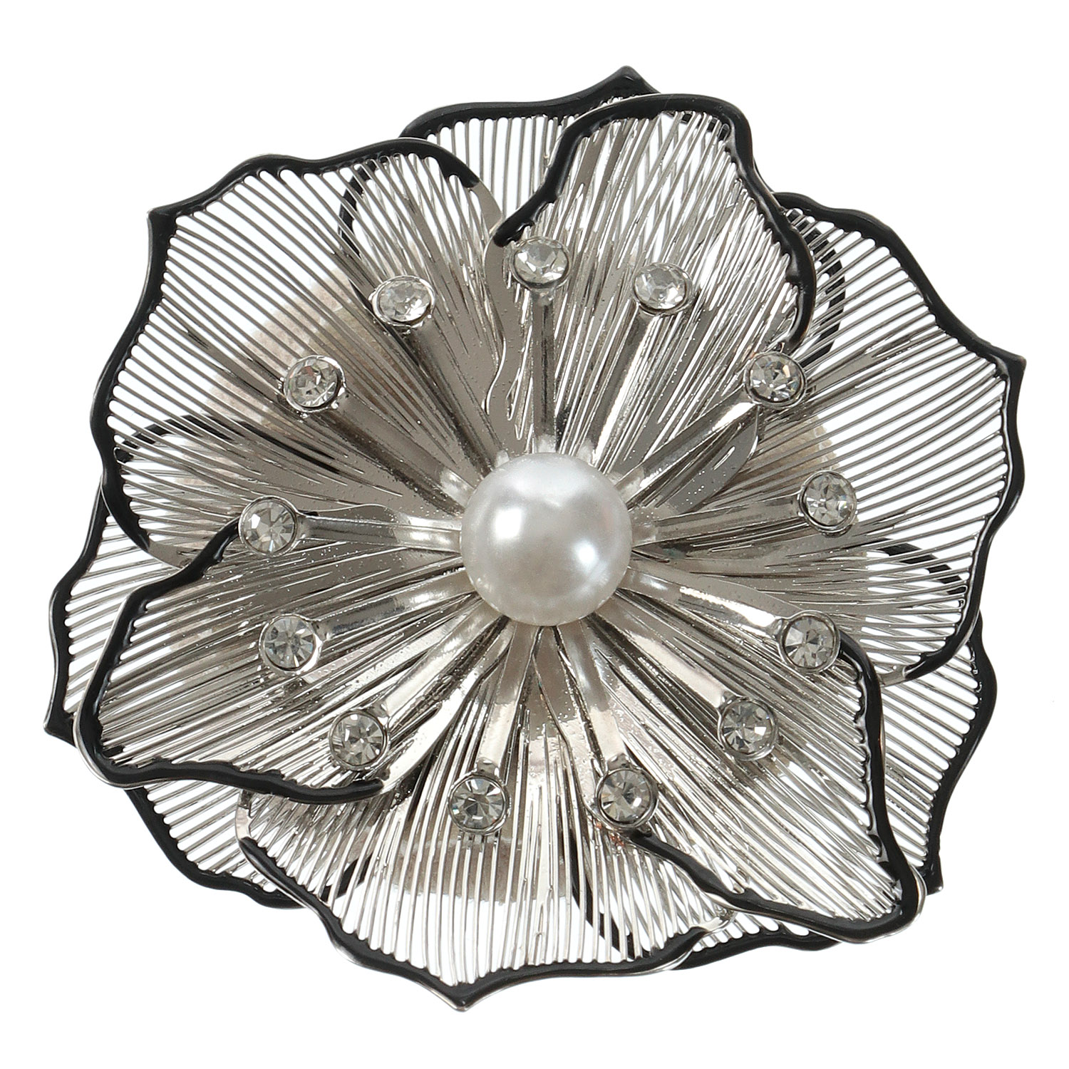 花マグネットブローチ