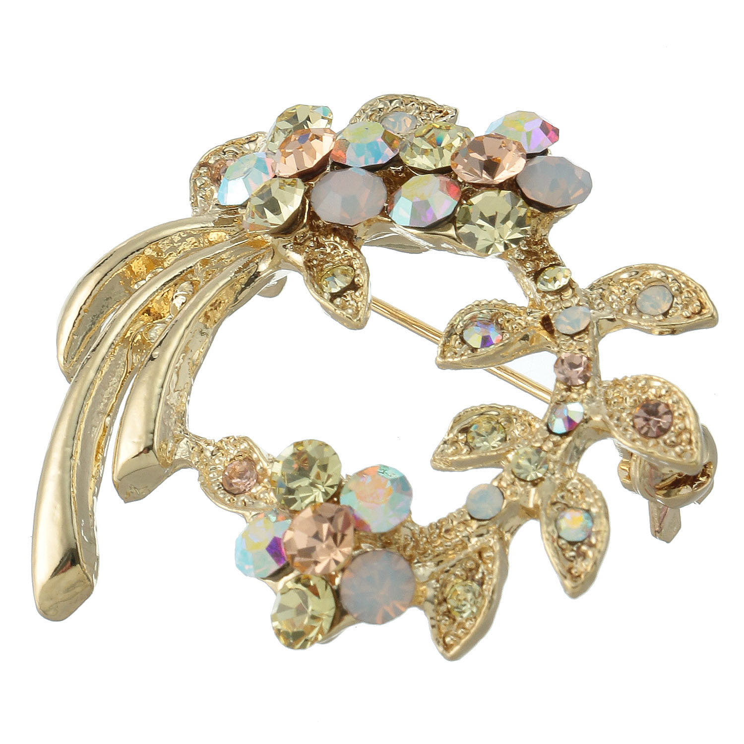 枝垂れ花ブローチ - 画像2