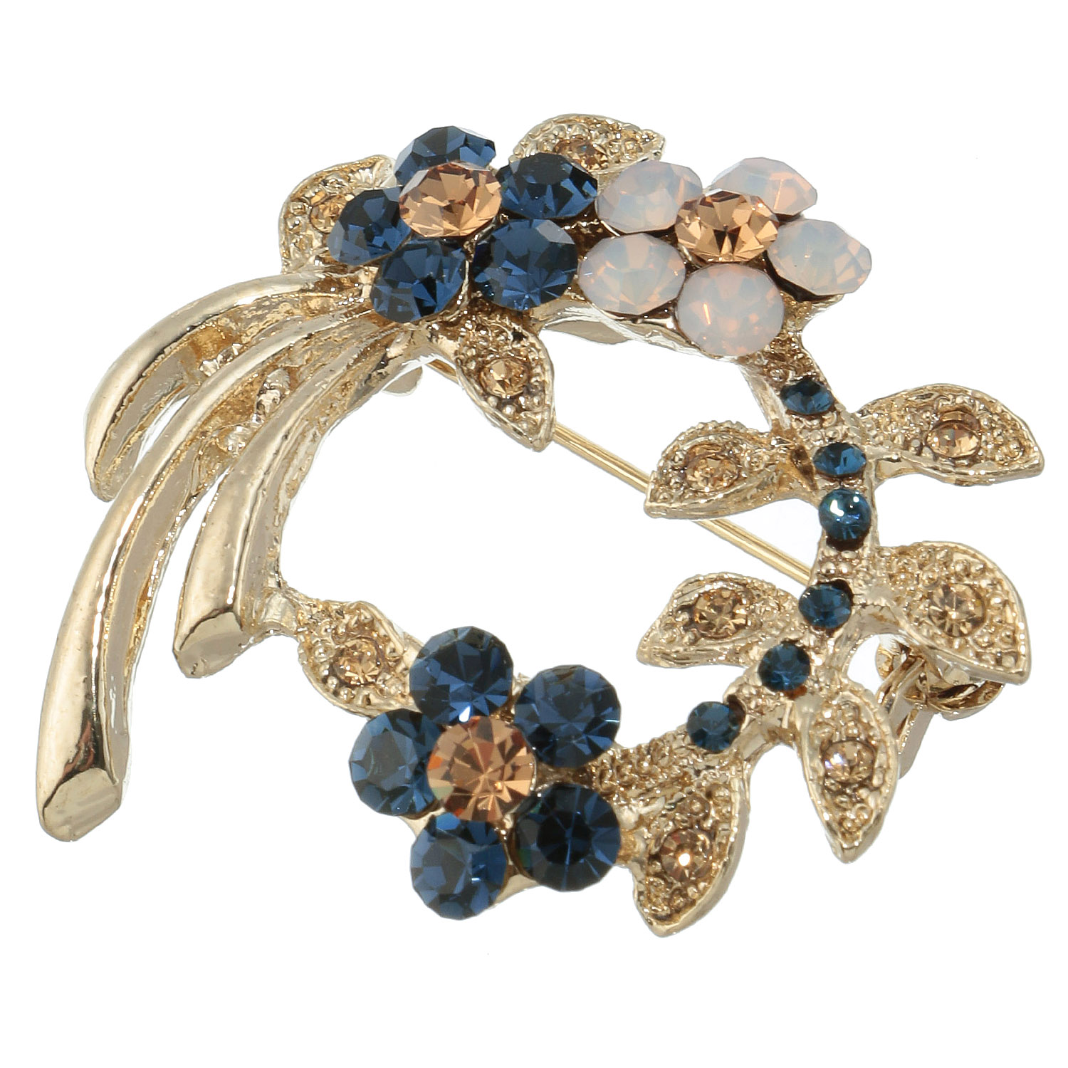 枝垂れ花ブローチ - 画像3