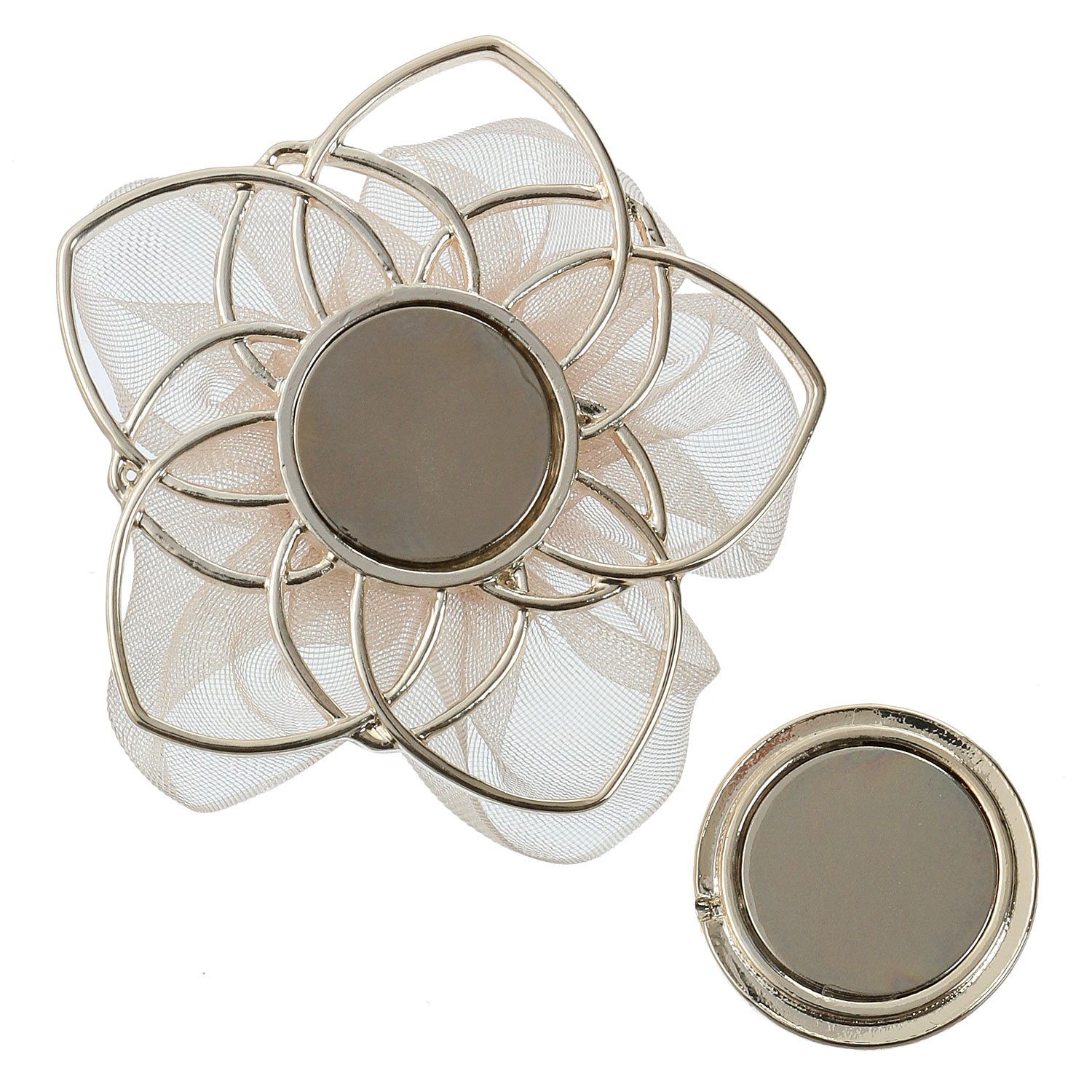 フラワーマグネットブローチ - 画像4