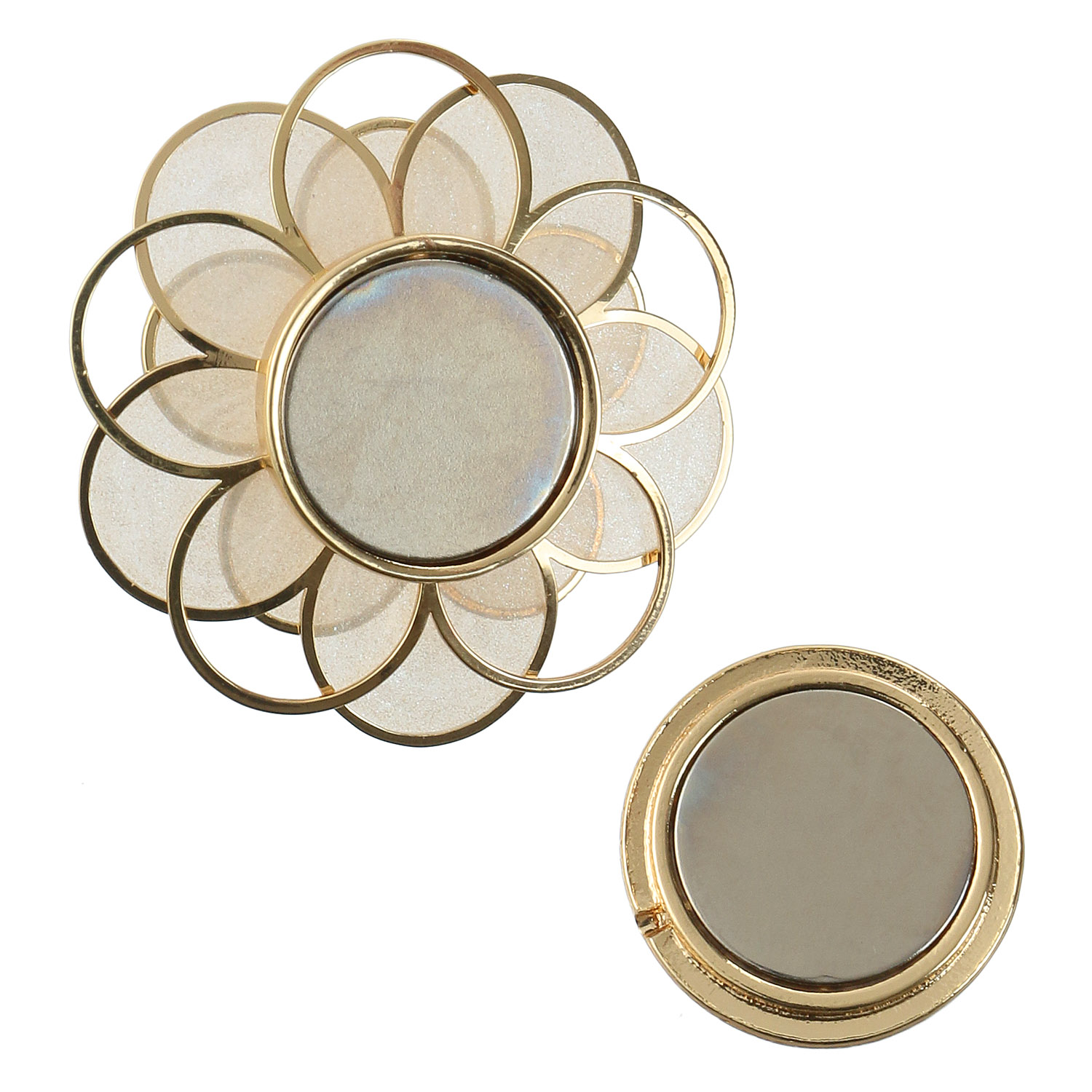 フラワーマグネットブローチ - 画像4