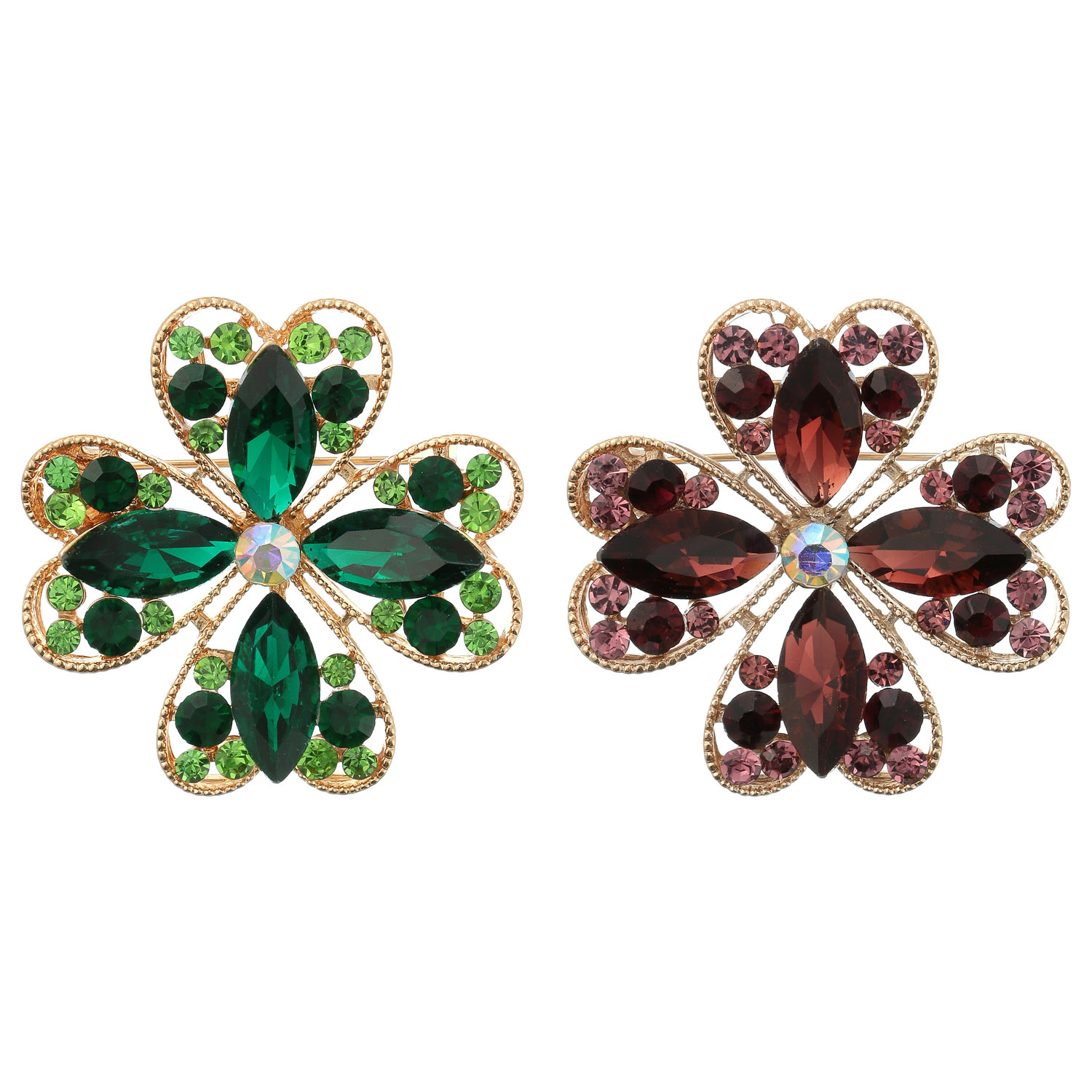 クローバーブローチ - 画像1