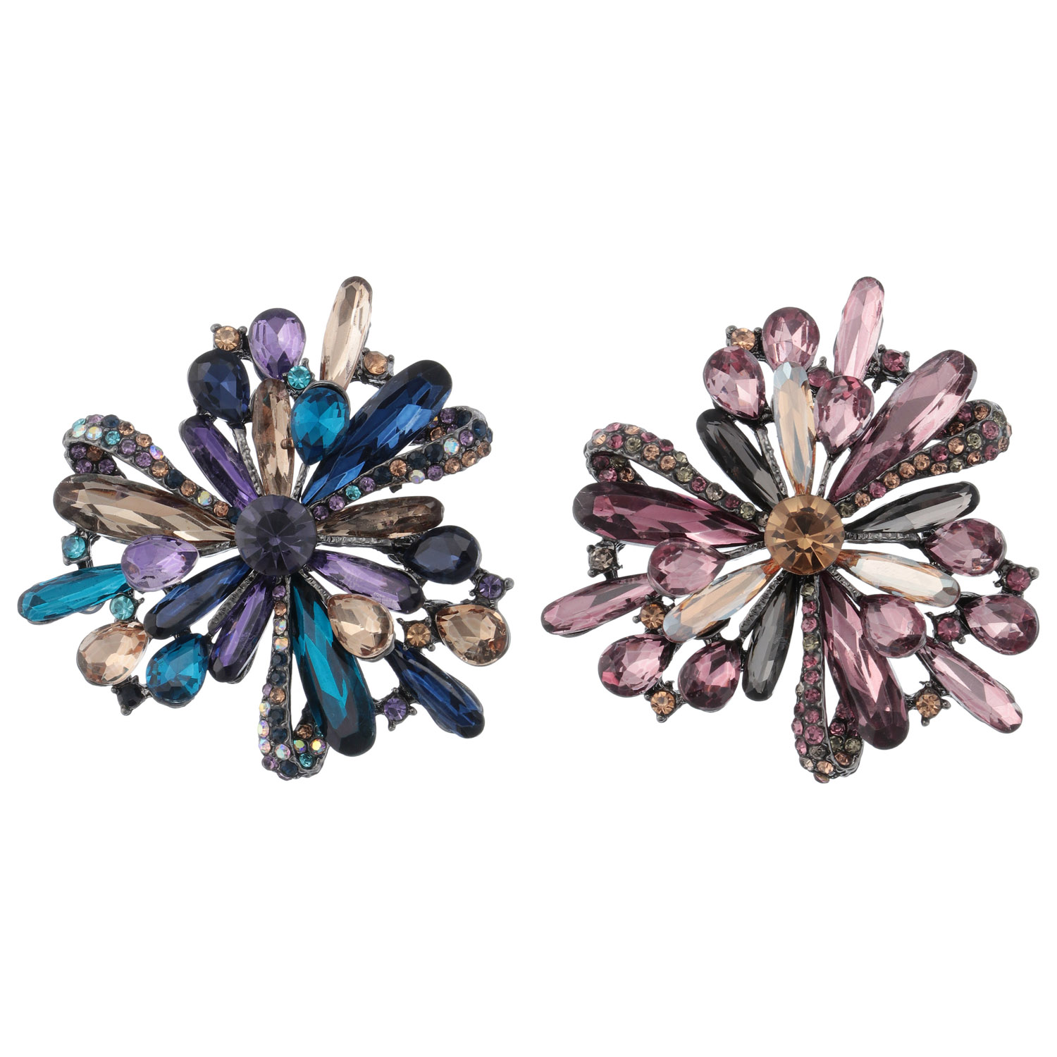 フラワーブローチ