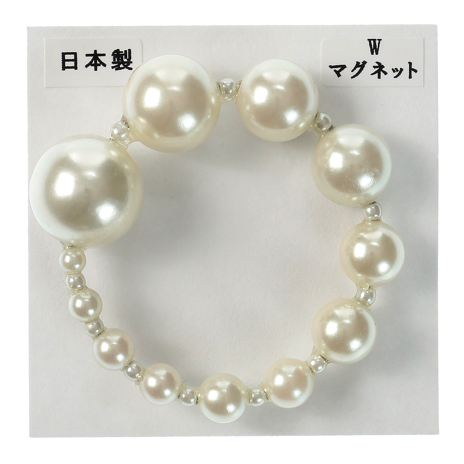 パールグラデーションマグネットブロ－チ