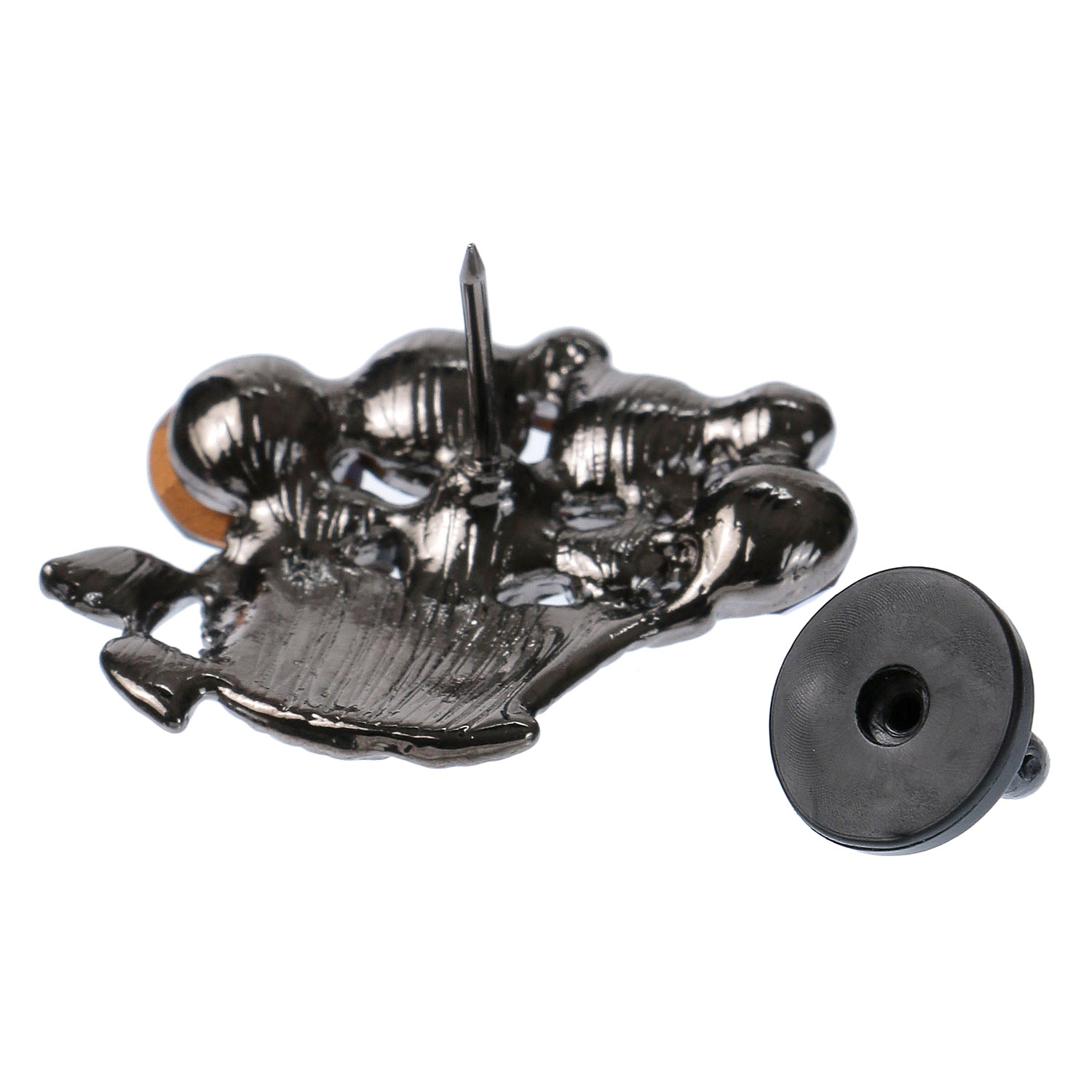 フラワーバスケットタックピン - 画像4