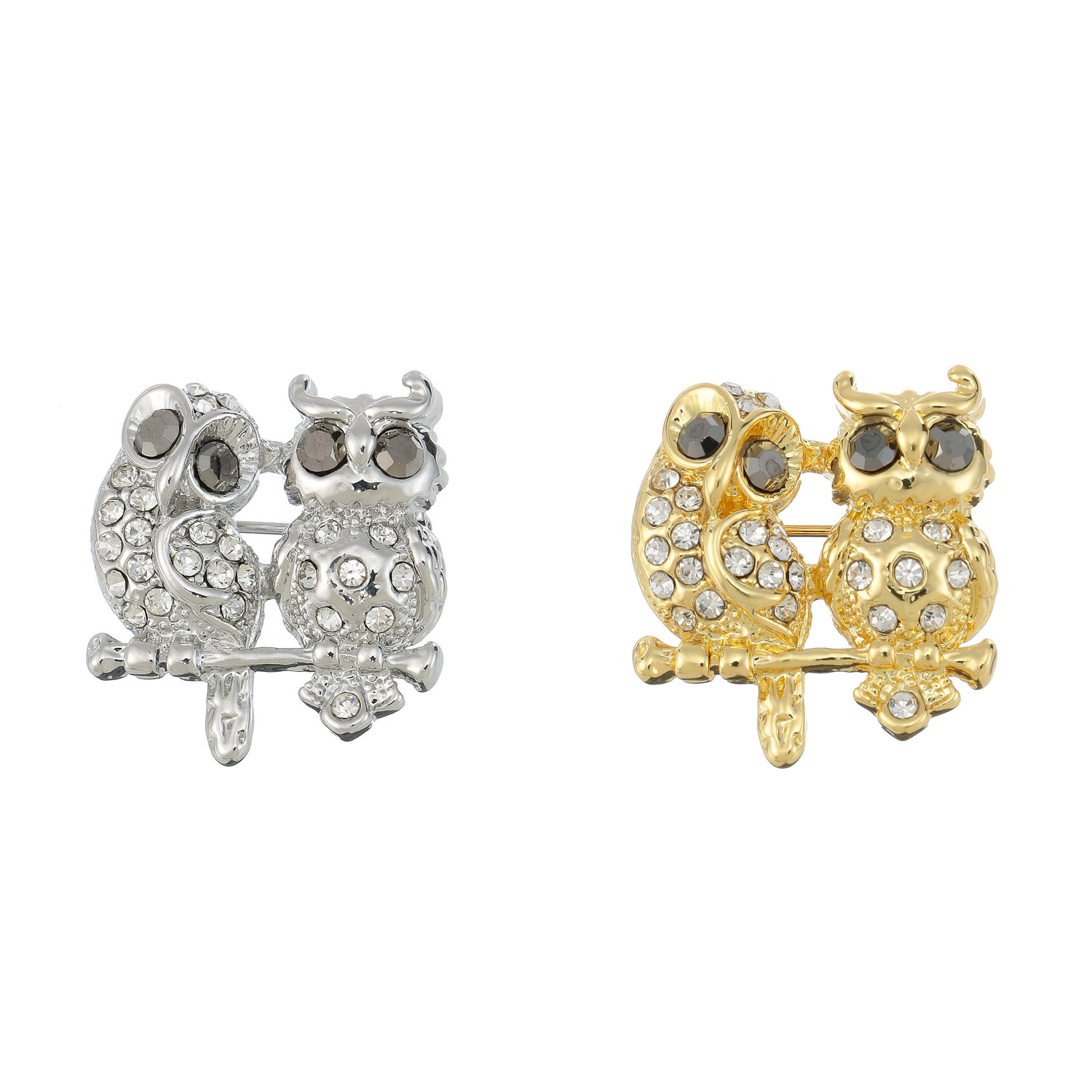 ふくろう ミニブローチ - 画像1