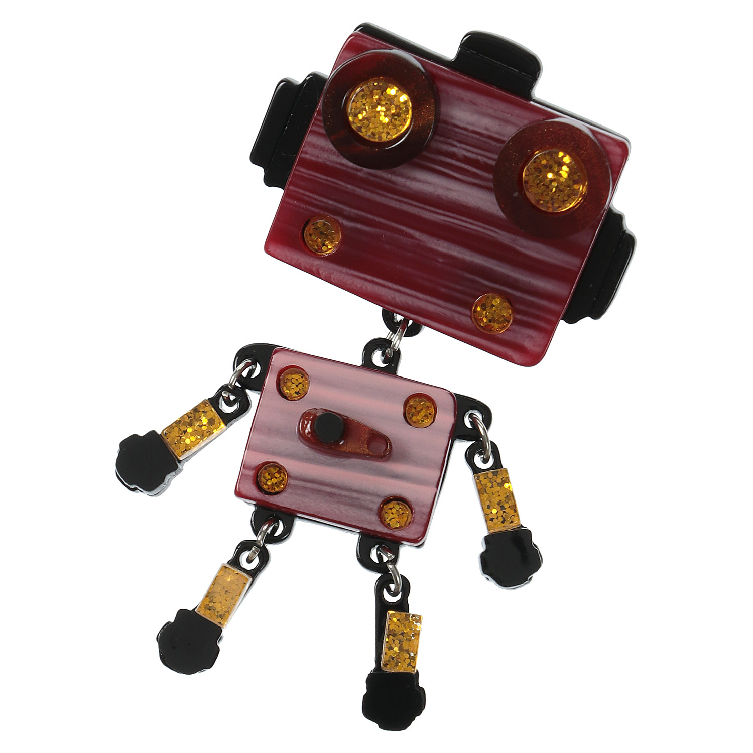 ロボットブローチ