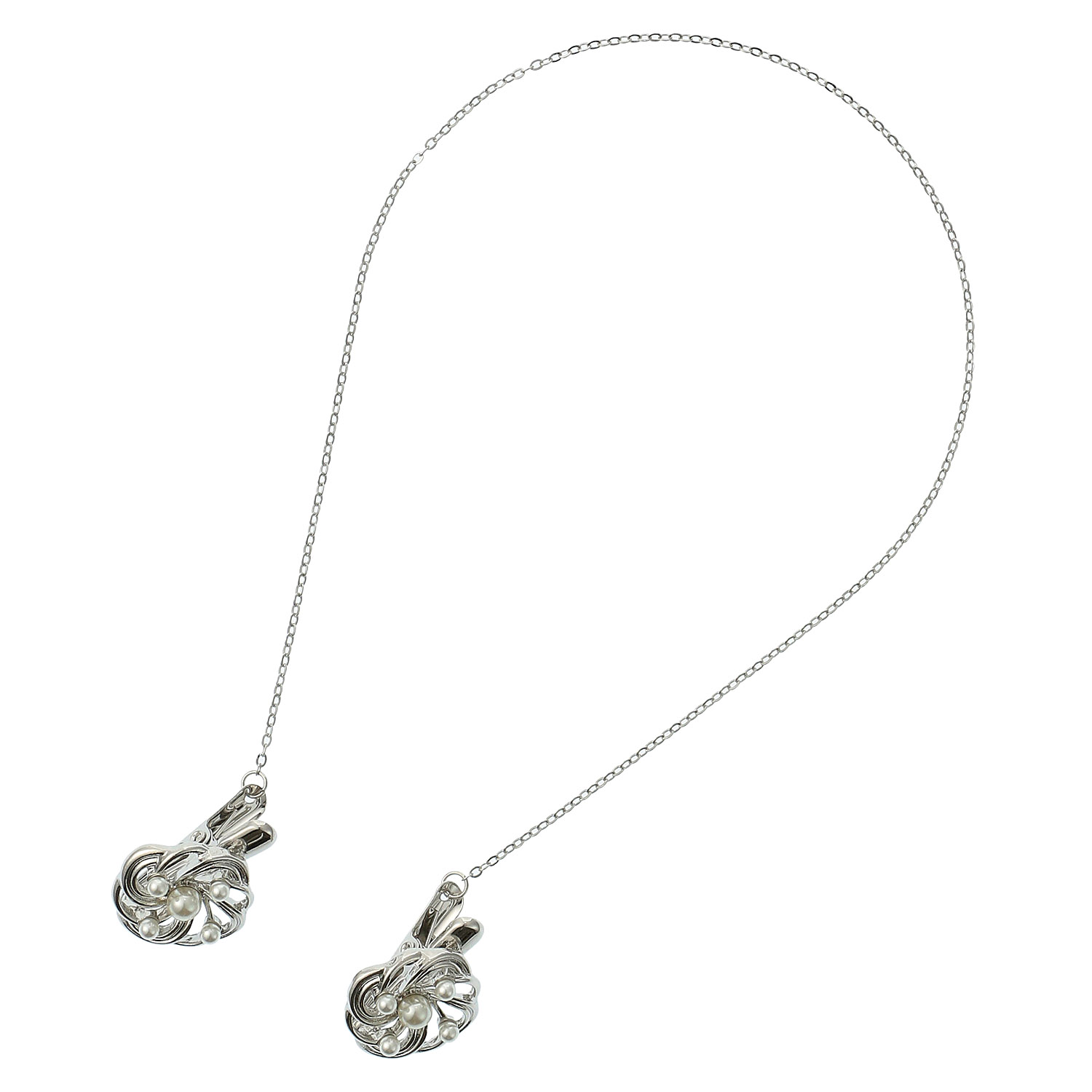 マルチパールフラワーハットクリップ - 画像2