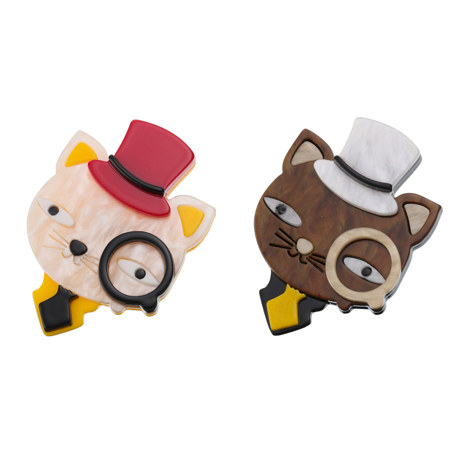 猫ブローチ - 画像1