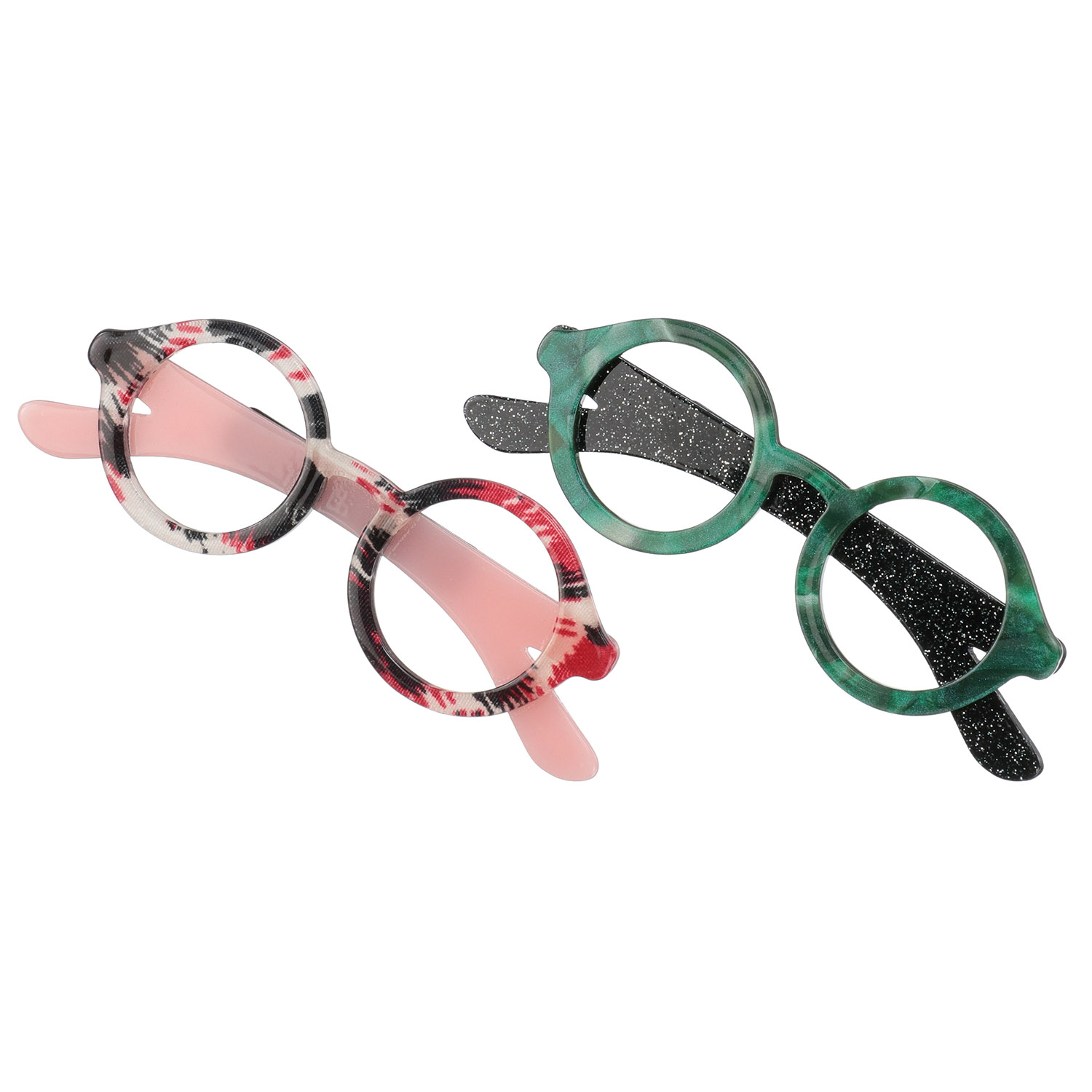 メガネブローチ